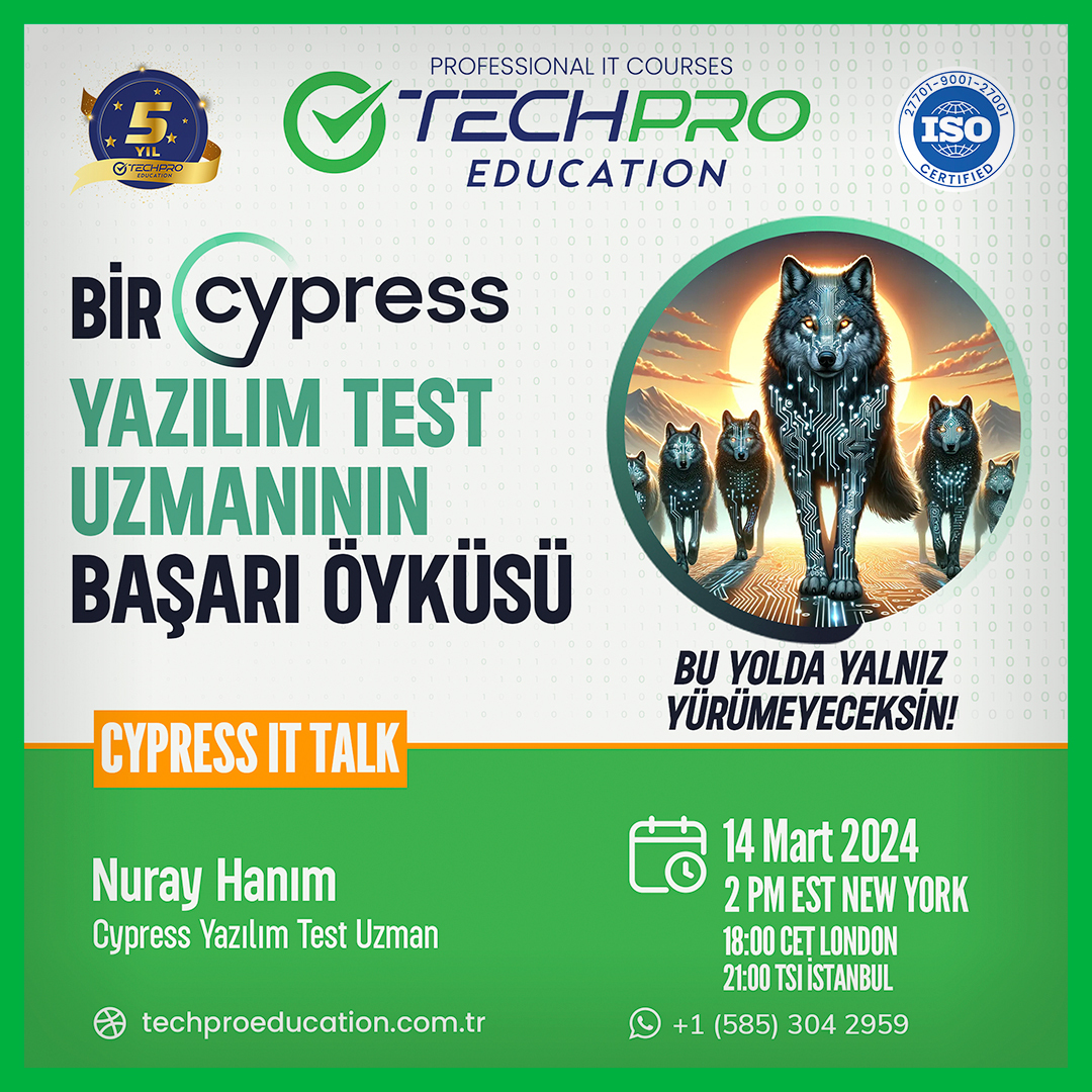 Bir Cypress Yazılım Test Uzmanının Başarı Öyküsü